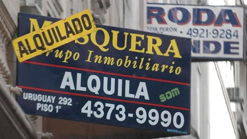 Lejos de las previsiones de inflación, alquileres suben hasta 35%