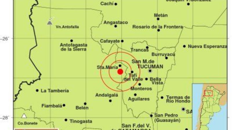 Tres temblores en pocas horas