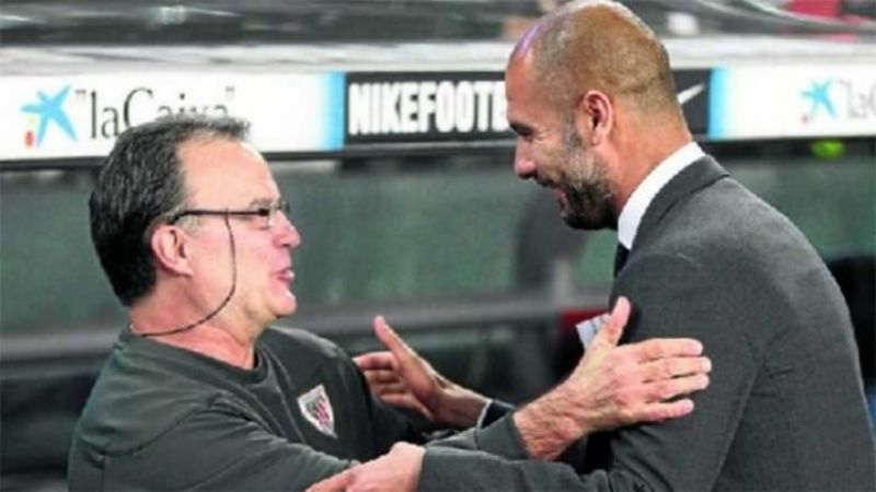 Guardiola elogió a Bielsa: "Es el mejor entrenador del mundo", dijo