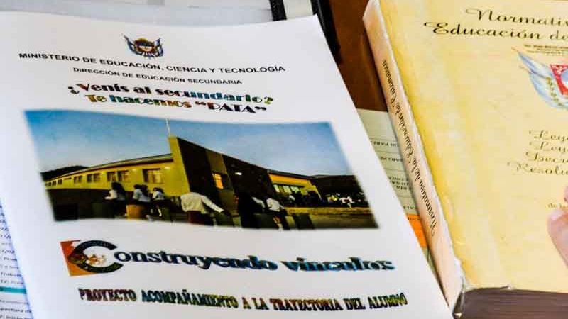 Senadores de Ambato y Paclín trabajan en conjunto con Educación Media