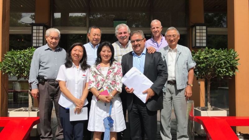 Jalil se reunió con la Fundación Argentino Japonesa