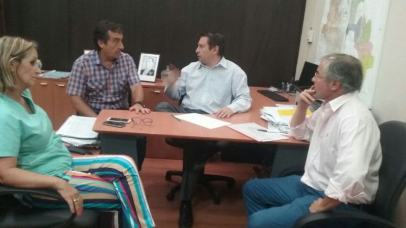 El senador Fernández se reunió con el subsecretario de Salud