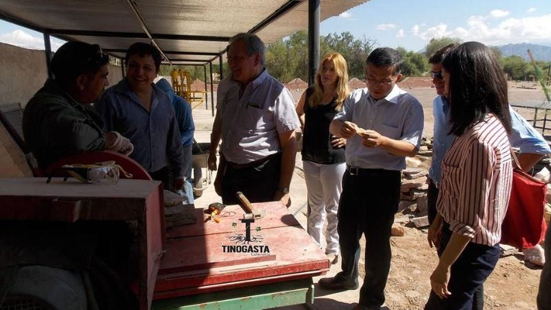 Consejeros de la embajada de China visitaron a Nóblega