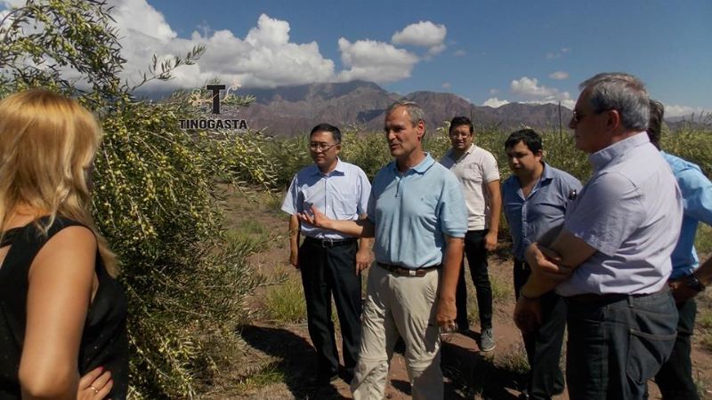 Consejeros de la embajada de China visitaron a Nóblega