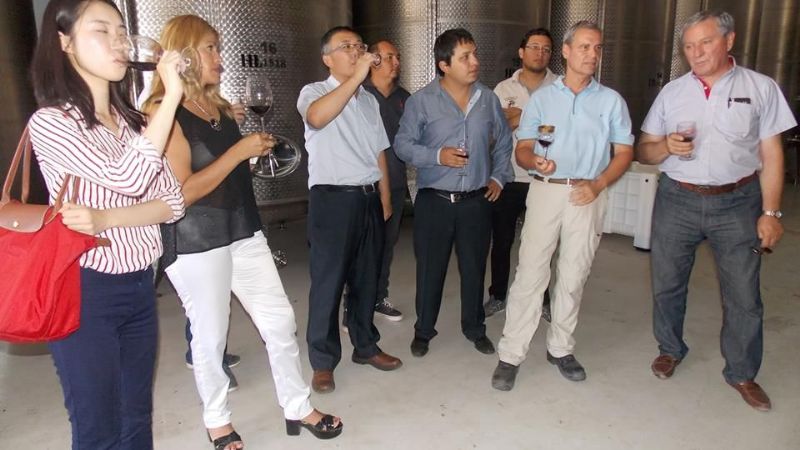 Consejeros de la embajada de China visitaron a Nóblega