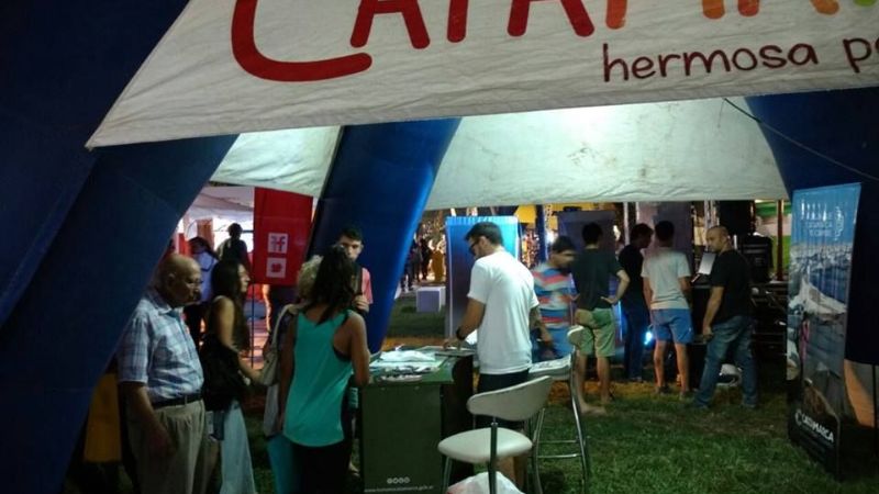 Catamarca se promociona en la Fiesta del Sol de San Juan