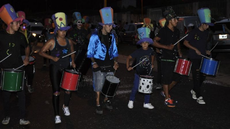 Carnavales coloridos en El Rodeo