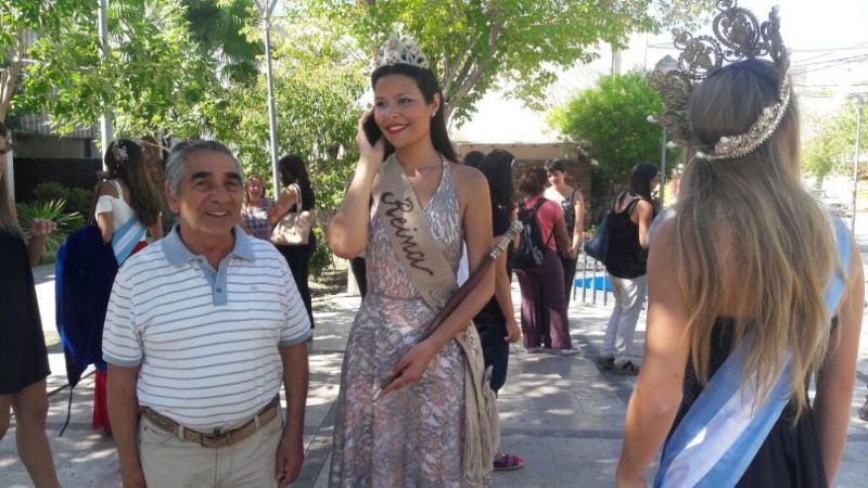 Intensa actividad de la Reina del Poncho en San Juan