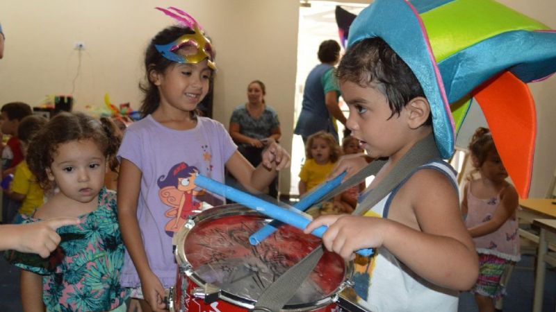 El Jardín Maternal se vistió con los colores del carnaval