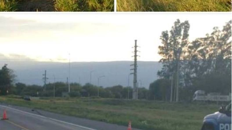 Choque en la ruta 38