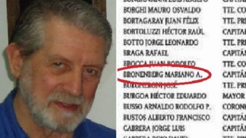 El "docente voluntario" fue agente del macabro Batallón 601