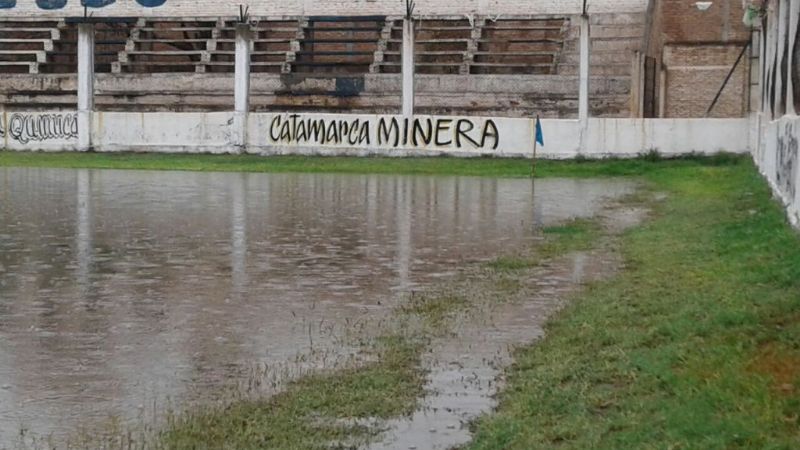 Por la lluvia, se suspendió el partido entre Villa Dolores e Independiente de San Antonio