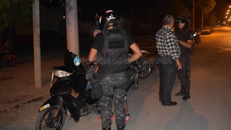 Importante operativo de control vehicular e identificación de personas