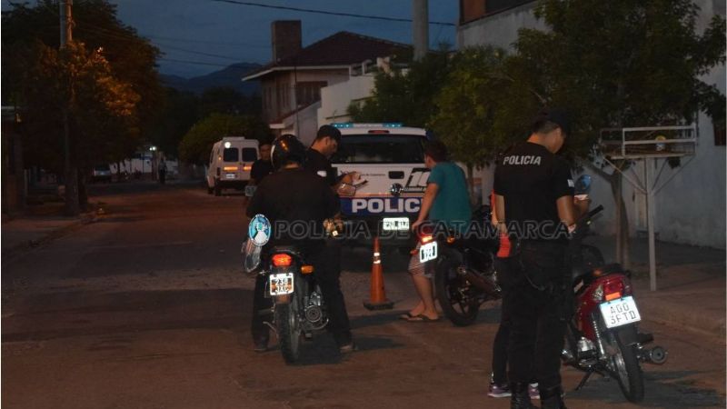 Importante operativo de control vehicular e identificación de personas