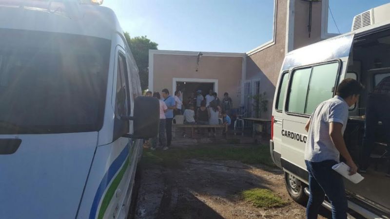 Atención médica en el Hogar Cristo Rey