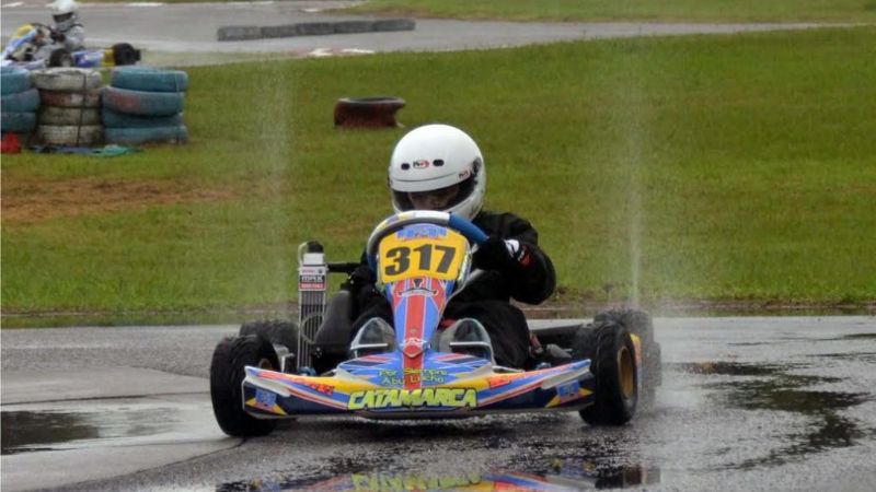 Prevedello y Arce 4tos; Botcher 5to. en el Karting Nacional de Caroya
