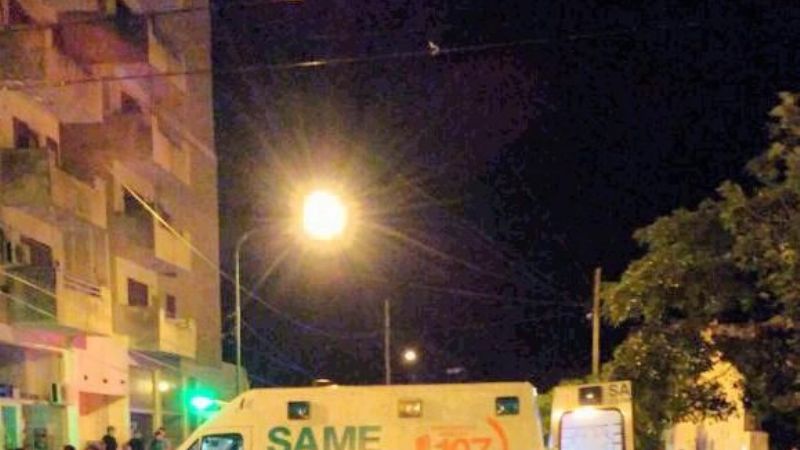 Pánico por un incendio en un edificio en Villa Cubas