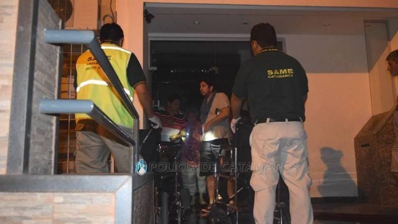 Pánico por un incendio en un edificio en Villa Cubas