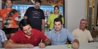 LUCAS CISTERNA de Villa Dolores firma acuerdo con el CPDC.