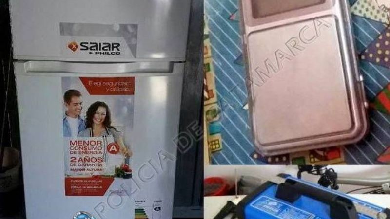 En allanamientos recuperan elementos robados