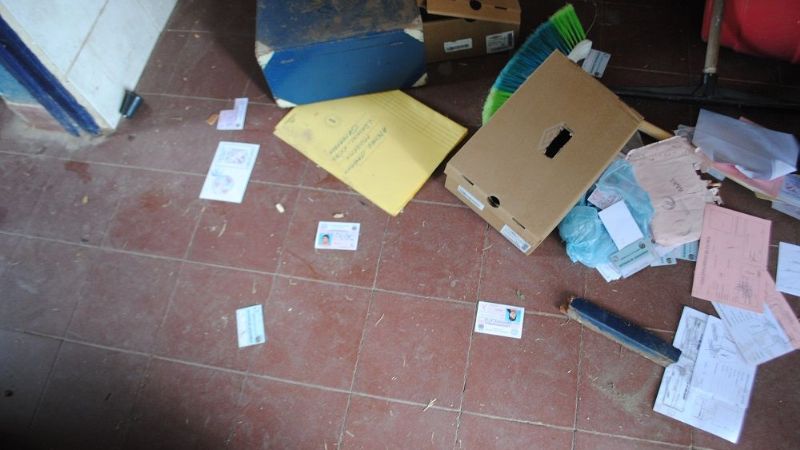 Cuantioso robo y serios destrozos en la Liga Chacarera