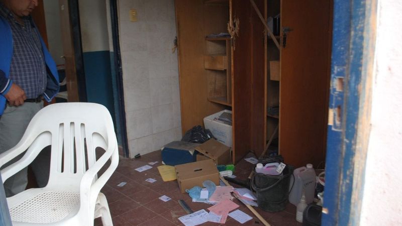 Cuantioso robo y serios destrozos en la Liga Chacarera