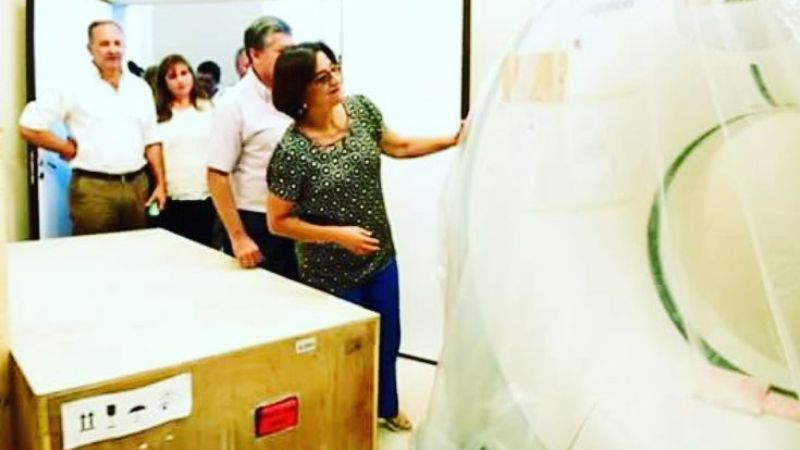 En el Hospital de Niños, se puso en funcionamiento el tomógrafo