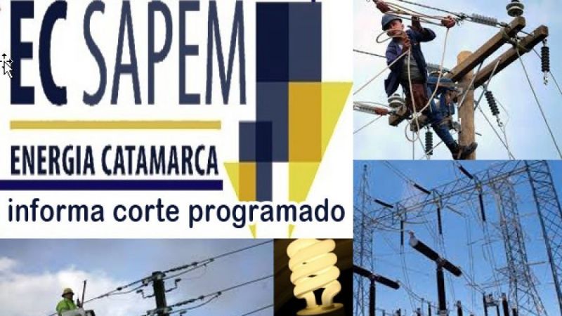 Este jueves, corte de energía programado