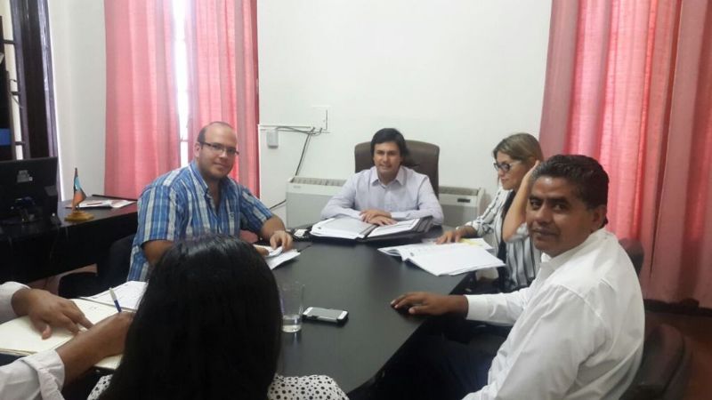 Reunión de trabajo entre el Gobierno y el municipio de Belén