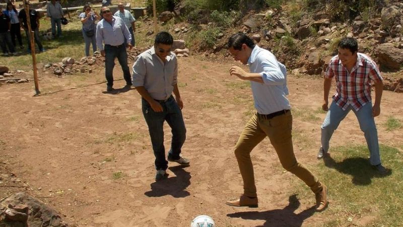 Quedó inaugurada la pileta del camping de Costa de Reyes