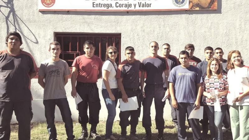 Controles médicos a bomberos voluntarios