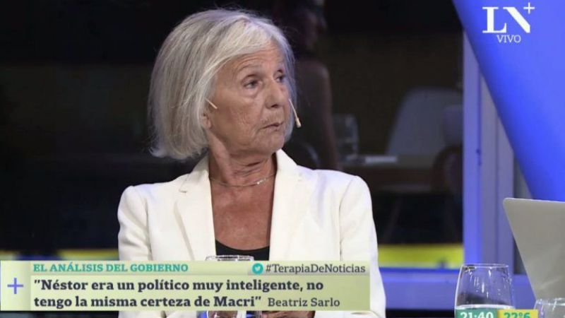“Néstor era muy inteligente, no tengo la misma certeza con Macri"