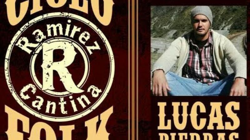 Lucas Piedras en el ciclo folklórico de Ramírez Cantina