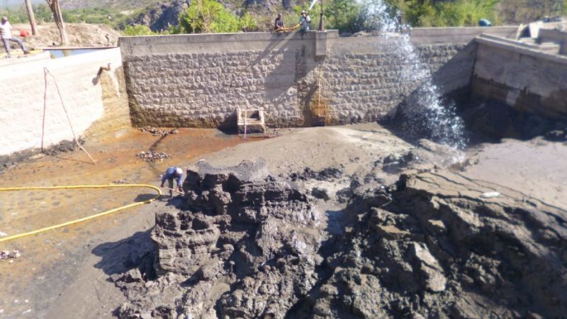 Se inició en Pomán un plan de recuperación de plantas potabilizadoras