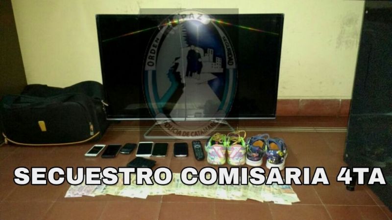 Aprehenden a un ladrón y recuperan elementos robados