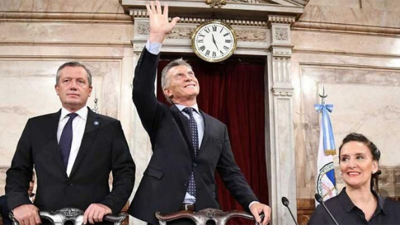 Macri abrió las 135º sesiones del Congreso de la Nación