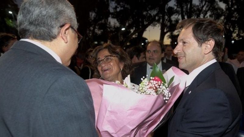 Lucía en la apertura de sesiones del CD Capitalino