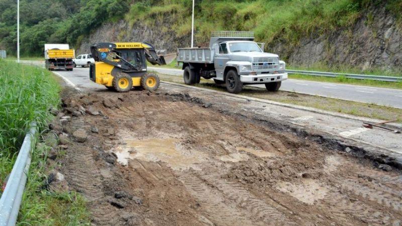 Precaución en la Cuesta del Totoral
