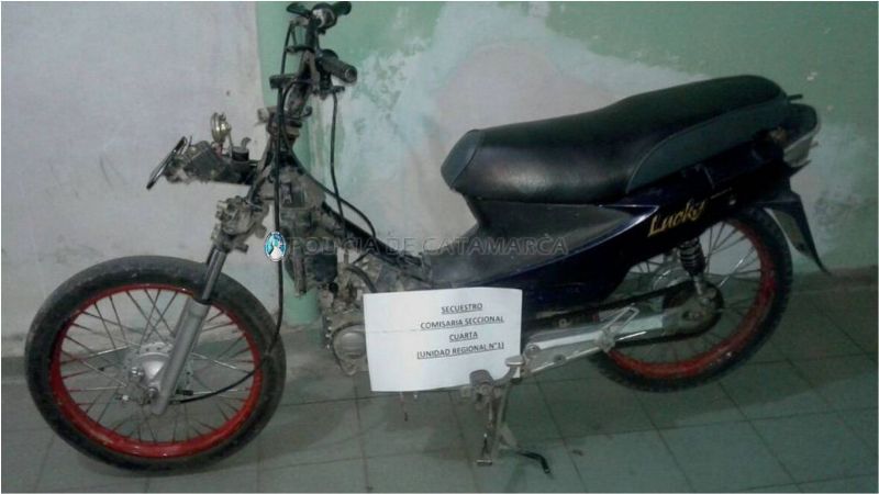 Recuperan una moto requerida por la Justicia