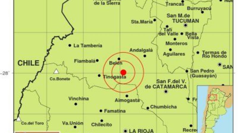 Tembló Catamarca