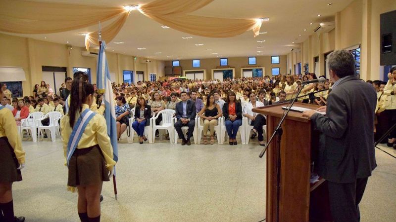 Reconocimiento de la creación del Nivel Secundario en la apertura del Ciclo Lectivo 2017