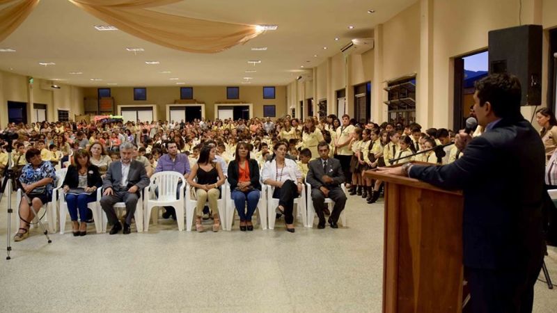 Reconocimiento de la creación del Nivel Secundario en la apertura del Ciclo Lectivo 2017