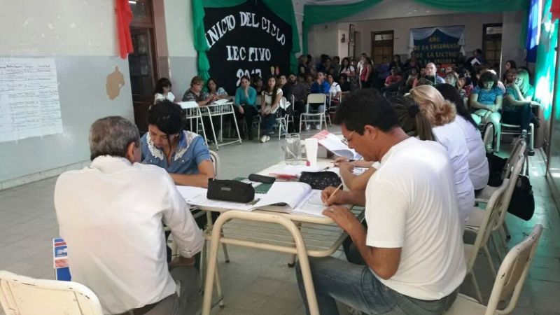 Asamblea para la cobertura de cargos de los niveles inicial y primario