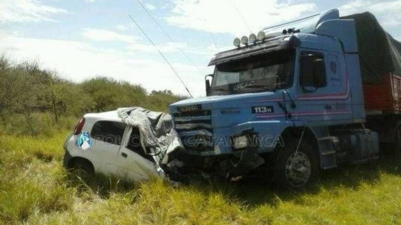 Murió una pareja de policías en la ruta 157