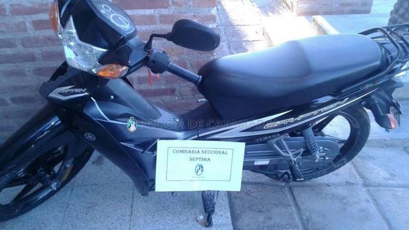 Aprehenden a un joven por el robo de una moto