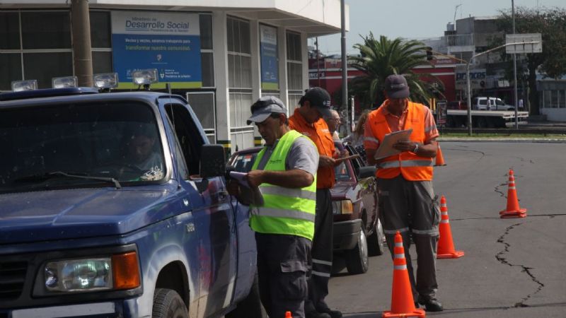 Un centenar de demoras en los controles de tránsito el fin de semana