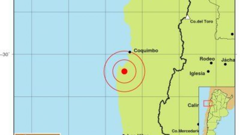 Sismo Chile, se sintió en Catamarca