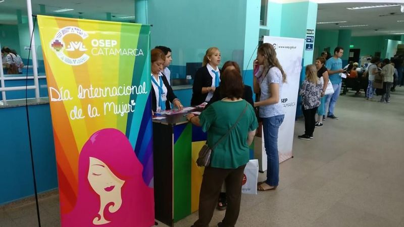 Exitosa campaña contra el cáncer de mama y cuello uterino