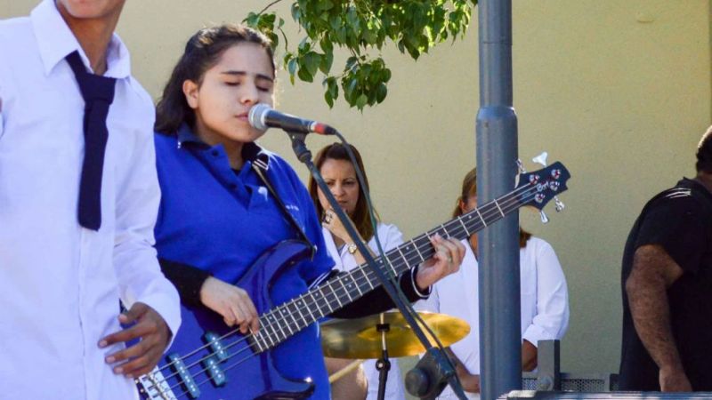 El Senado y la escuela de ciegos grabarán dos discos