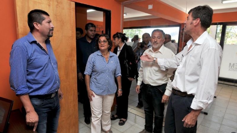 Lucía recorrió la localidad de Hualfín